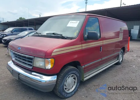 1996 Ford Econoline E150 Van z USA, uszkodzony, nr VIN 1FDEE14H1THA49559